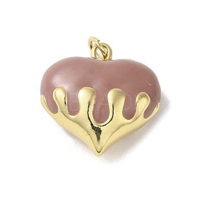 Rack Plating Brass Enamel Pendants KK-S366-05G-07-1