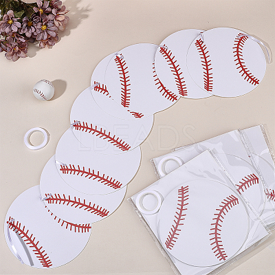 8Pcs Sports Party Decoration Paper Banner AJEW-CN0007-14D-1