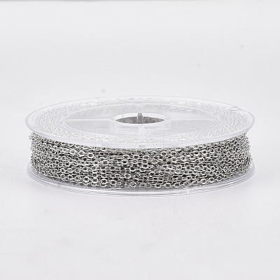 Brass Coated Iron Cable Chains CH-T002-05P-1