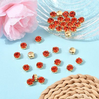 Preciosa&reg MAXIMA Crystal in Sew-On Cup Y-PRC-SS39-90040-G-1