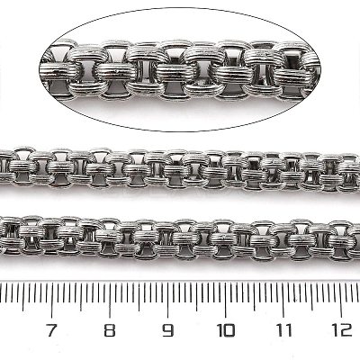304 Stainless Steel Link Chains CHS-S012-01P-1