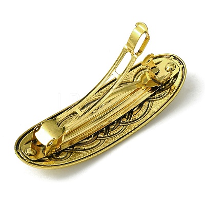 Alloy Hair Barrettes OHAR-C010-05C-AG-1