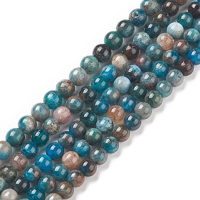 Natural Apatite Beads LS-G-E481-05-6mm-01-1