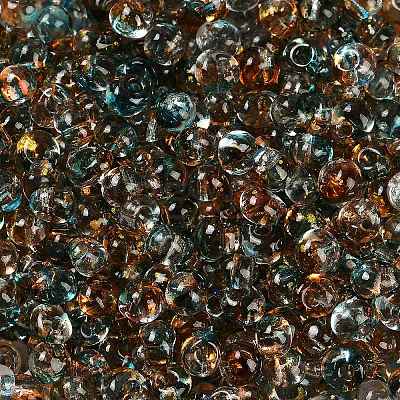 6/0 Spray Paint Fringe Glass Seed Beads X1-SEED-H003-11G-1