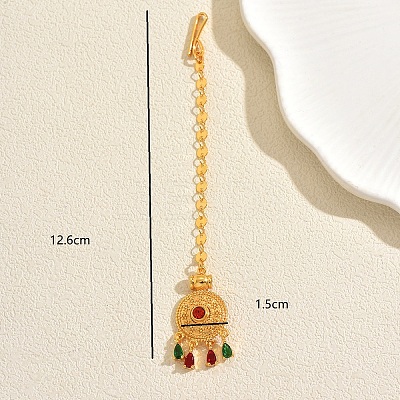 Brass Hair Bobby Pins Indian Forehead Chains XI2552-1