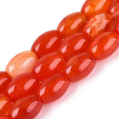 Natural Agate Beads Strands G-N362-18A-07-1