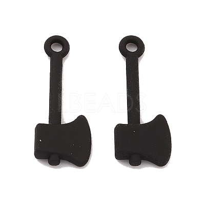 Spray Painted Alloy Pendants PALLOY-K003-13-1
