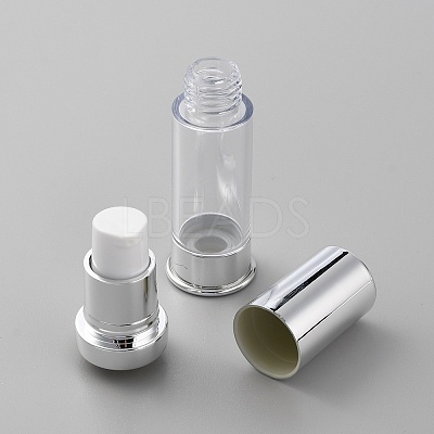 Plastic Empty Refillable Airless Pump Bottle MRMJ-WH0001-06-1