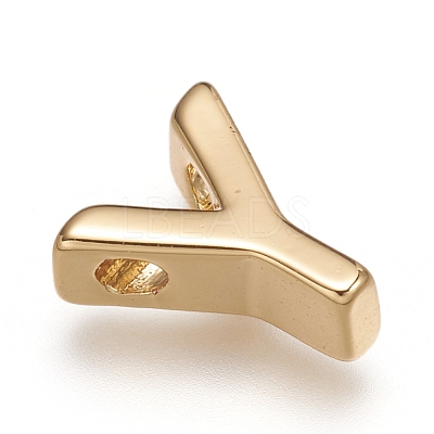 Brass Charms ZIRC-I037-01Y-G-1