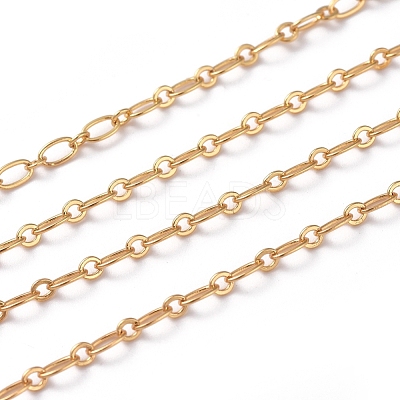 Brass Figaro Chains CHC-G005-15G-1