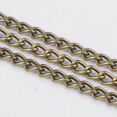 Iron Twisted Chains Curb Chains CHS003Y-AB-1