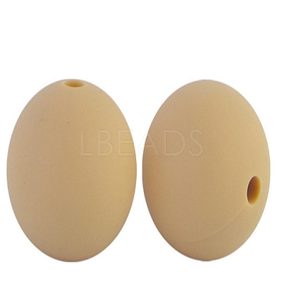 Round Silicone Focal Beads SI-JX0046A-110-1