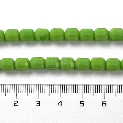 Opaque Glass Beads Strands GLAA-G112-03H-1