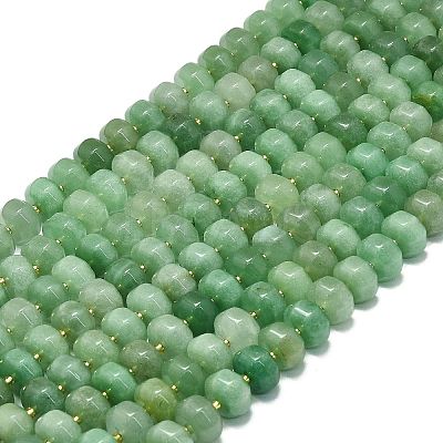 Natural Green Aventurine Beads Strands G-P573-B11-01-1