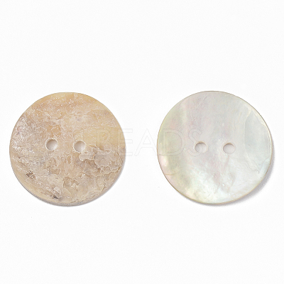 Mother of Pearl Buttons X-SSHEL-R048-022A-1