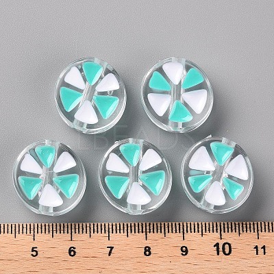 Transparent Enamel Acrylic Beads LS-TACR-S155-005B-1