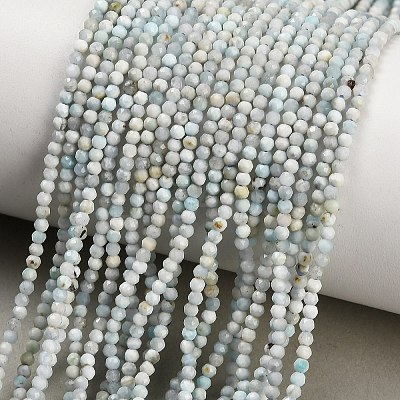Natural Larimar Beads Strands GG-CBA767B-A03-1