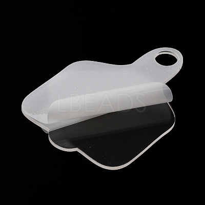 Transparent Acrylic Big Pendants DIY-WH0430-720B-1