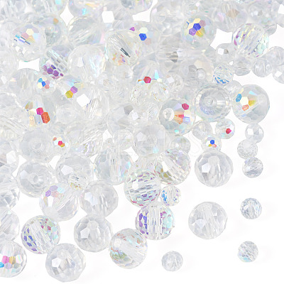 120Pcs 4 Styles Electroplate Glass Beads EGLA-TADJ0001-13A-1
