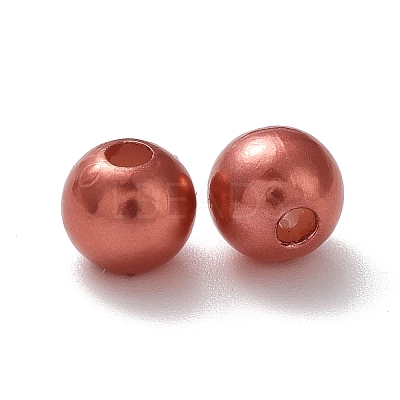 Imitation Pearl Acrylic Beads PL609-28-1
