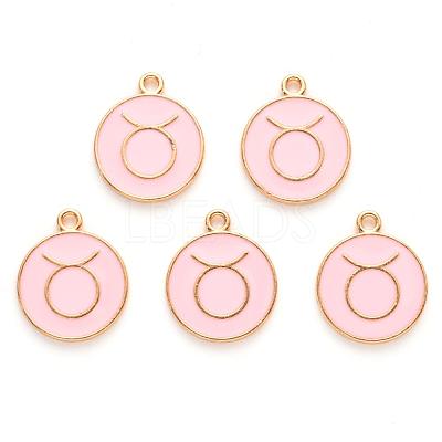 Alloy Enamel Pendants X-ENAM-S124-01A-09C-1