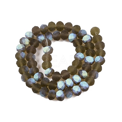 Transparent Glass Beads Strands LS-EGLA-A044-T8mm-MB16-1