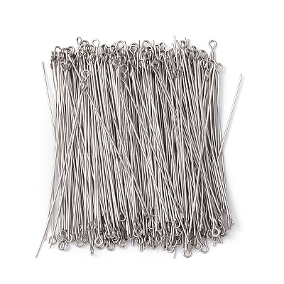304 Stainless Steel Eye Pins STAS-YW0001-66-1
