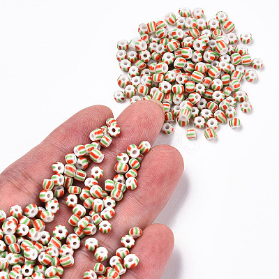 6/0 Opaque Colours Seep Glass Seed Beads SEED-F003-04A-07-1