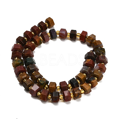 Natural Ocean Jasper Beads Strands GG-CBAACA3-A01-01-1