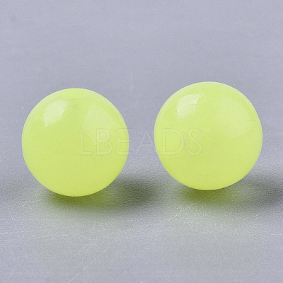 Luminous Acrylic Beads MACR-N008-25F-1
