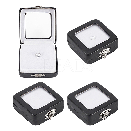 Square PU Leather Necklace Boxes AJEW-WH0472-24P-1