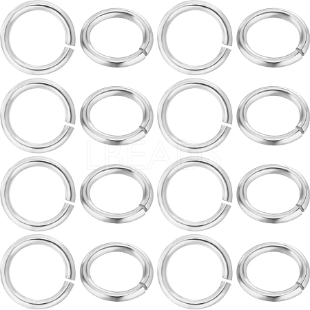 50Pcs 925 Sterling Silver Open Jump Rings STER-BBC0006-18B-1