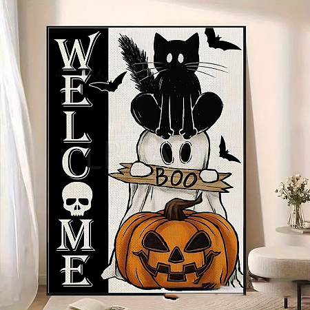 DIY Halloween Theme Diamond Painting Kit DIAM-O001-01B-1