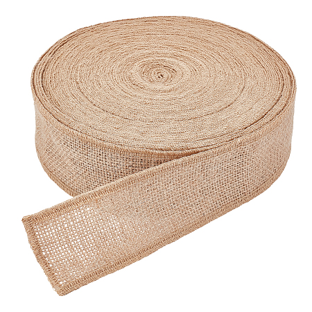 Burlap Ribbon OCOR-WH0101-231-1