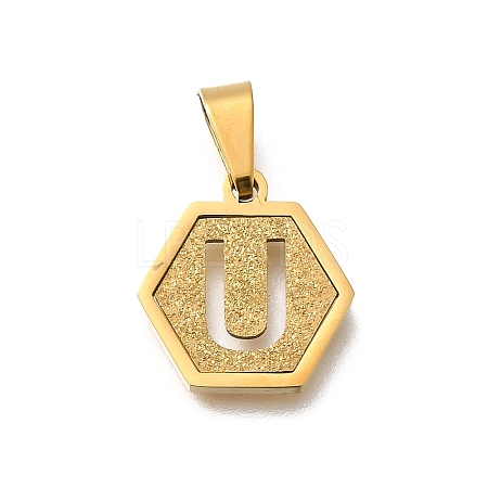 304 Stainless Steel Charms LS-STAS-H227-01G-U-1