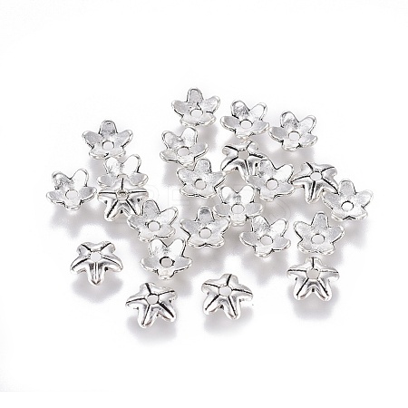 Tibetan Style Alloy Bead Caps LS-LF10624Y-1