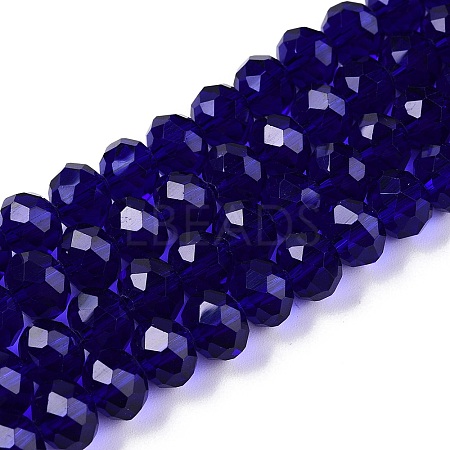 Glass Beads Strands EGLA-A044-T8mm-D06-1