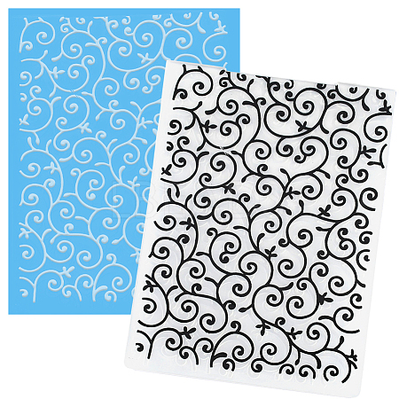 Plastic Embossing Folders DIY-WH0032-73-1