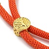 Nylon Cords Bracelet Makings Fit for Connector Charms AJEW-P116-01G-05-3