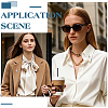 12Pcs Star Alloy Pave Rhinestone Clip Lapel Pin Backs for Clothes JEWB-FG0001-83-5