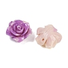 Synthetic Coral 3D Flower Rose Beads CORA-A005-14mm-27-4