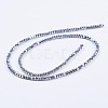 Electroplate Non-Magnetic Synthetic Hematite Beads Strands G-F562-S03-2