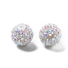 Acrylic Rhinestone Ball Beads OACR-A035-01A-2
