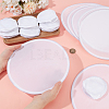 120Pcs Sublimation Blank Polyester Folding Fan AJEW-BC0010-86B-3