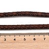 Braided Leather Cord with Core WL-F009-5mm-03-3