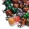Natural & Synthetic Mixed Gemstone Pendants G-B127-03P-1