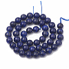 Natural Lapis Lazuli Beads Strands G-S295-18-8mm-2