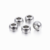 Non-Tarnish 304 Stainless Steel Spacer Beads X-STAS-H376-37-2