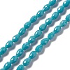 Faceted Glass Beads Strands GLAA-E037-01E-1