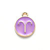 Alloy Enamel Pendants ENAM-S124-01B-01A-2